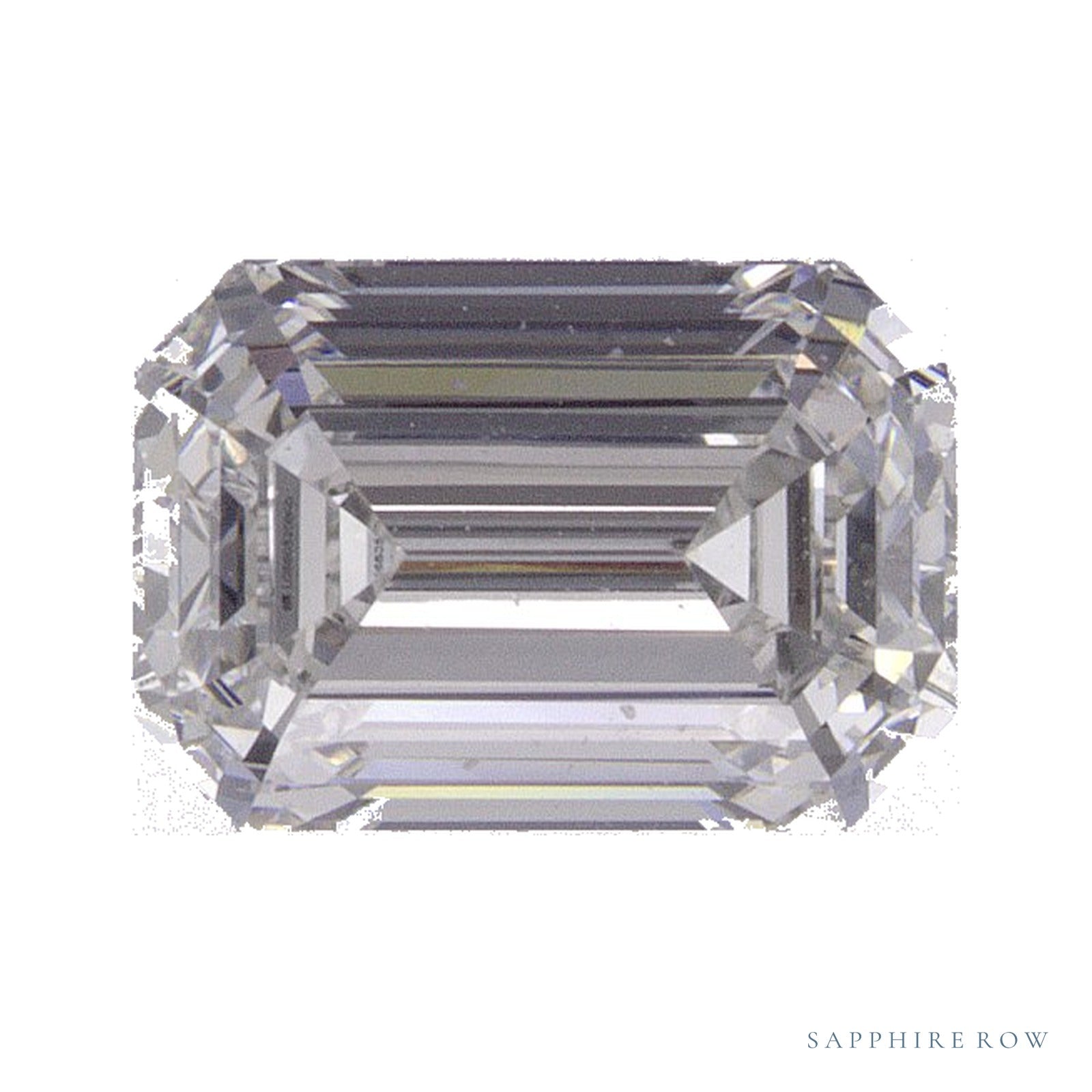 1.46 ct lab-grown diamond, emerald cut | Sapphire Row · cut4