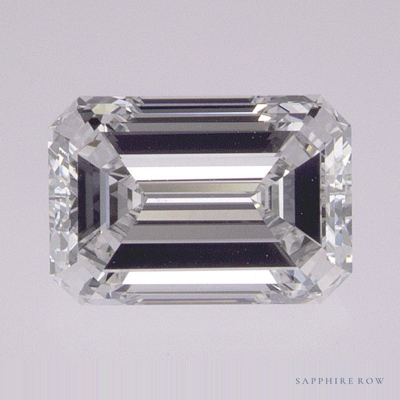 1.46 ct lab-grown diamond, emerald cut | Sapphire Row · cut6