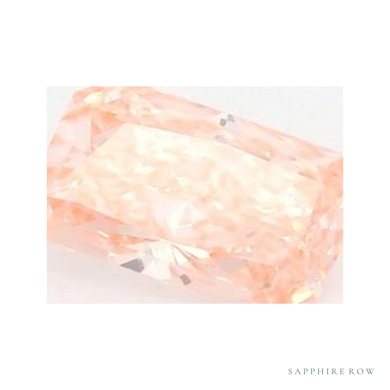 1.45 ct lab-grown fancy vivid pink diamond, radiant cut | Sapphire Row · cut4
