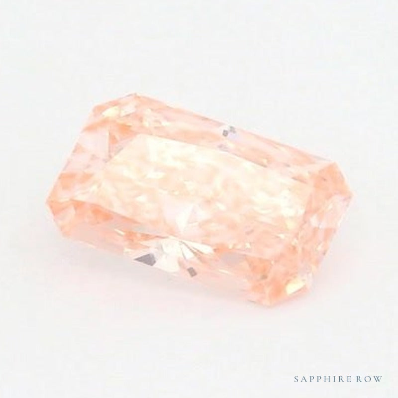 1.45 ct lab-grown fancy vivid pink diamond, radiant cut | Sapphire Row · cut7