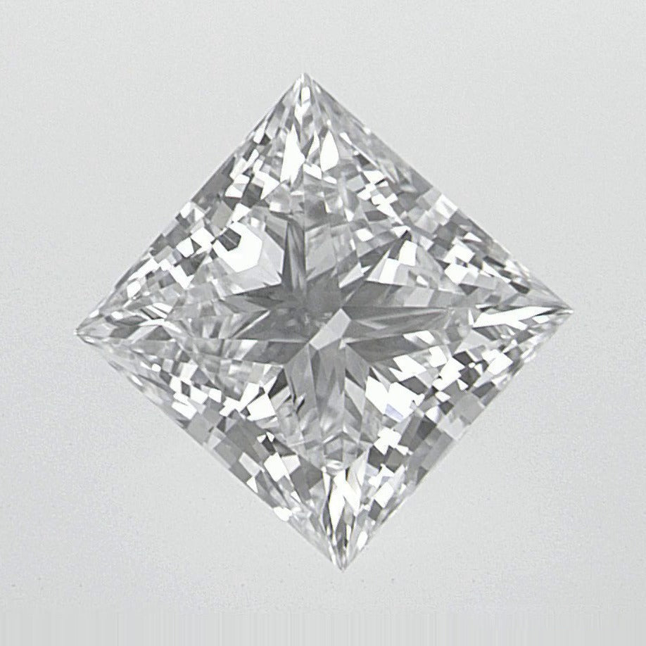 1.45 ct lab-grown diamond, square cut | Sapphire Row · cut7