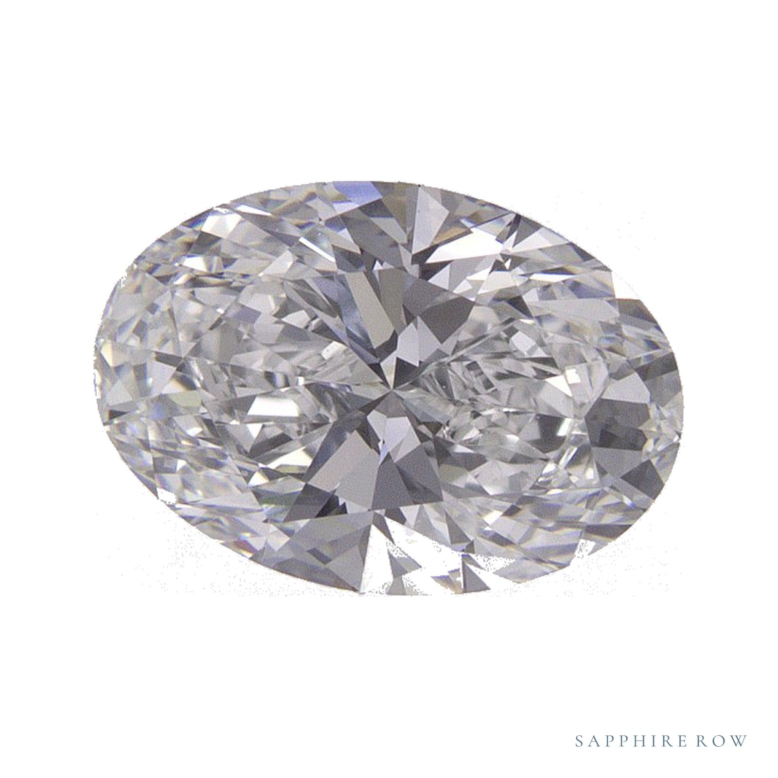 1.44 ct lab-grown diamond, oval cut | Sapphire Row · cut4