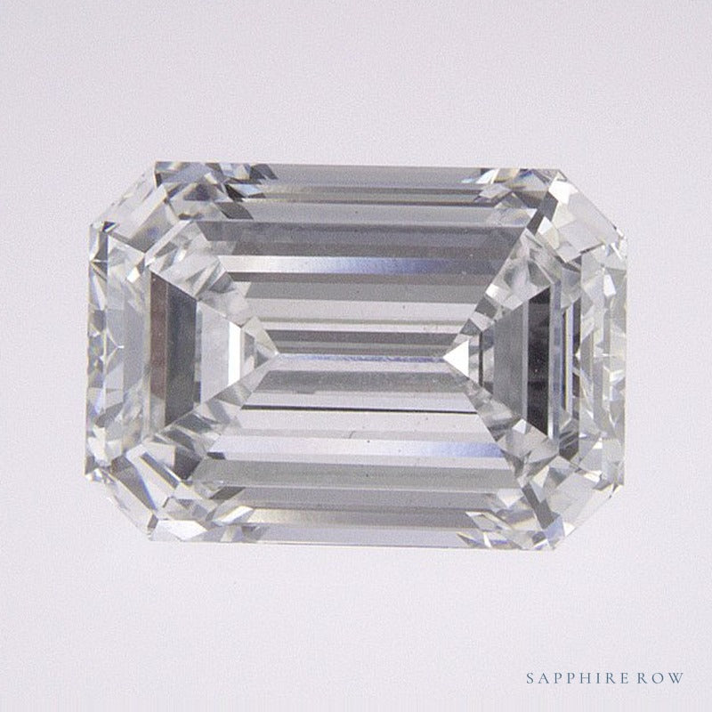 1.44 ct lab-grown diamond, emerald cut | Sapphire Row · cut7
