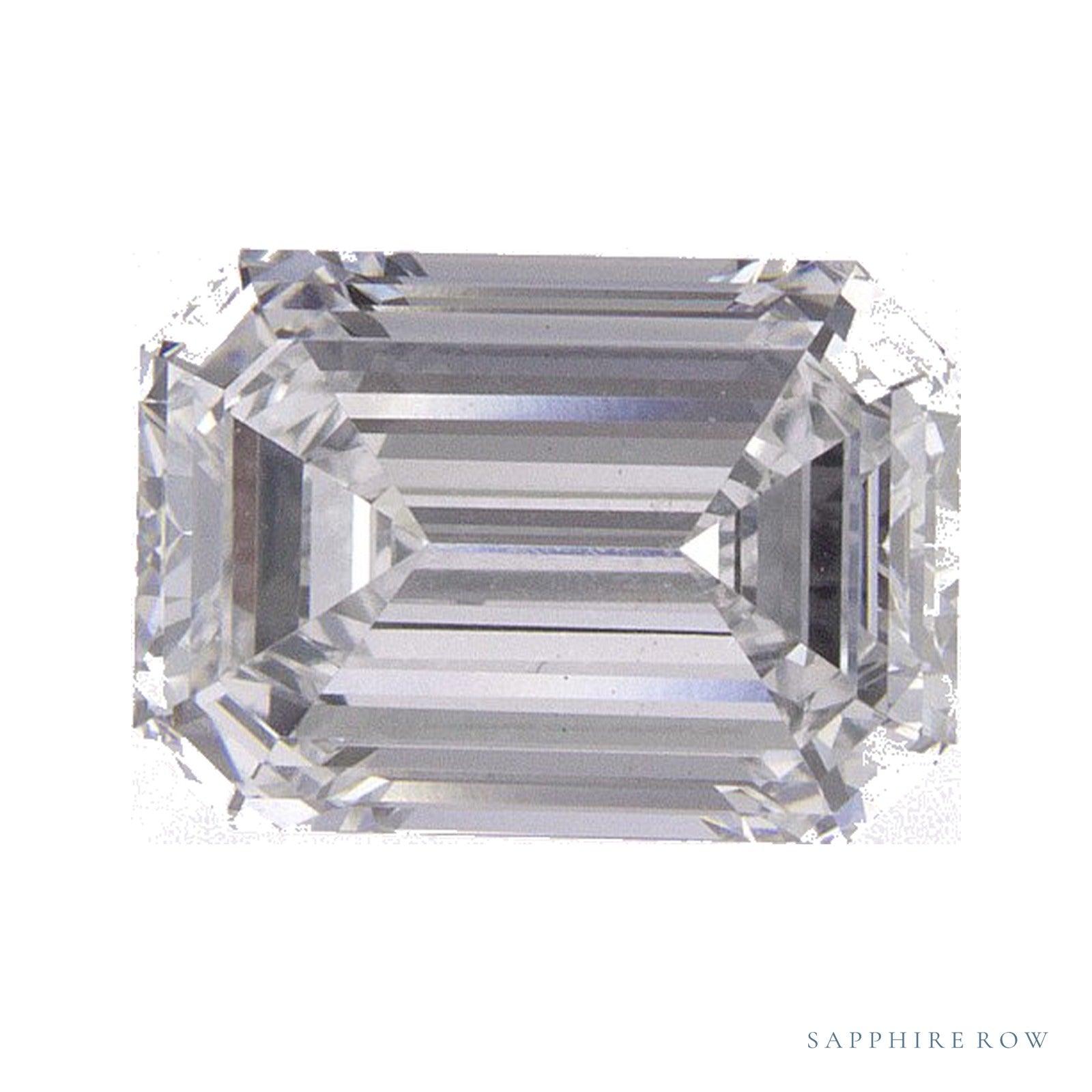 1.44 ct lab-grown diamond, emerald cut | Sapphire Row · cut4