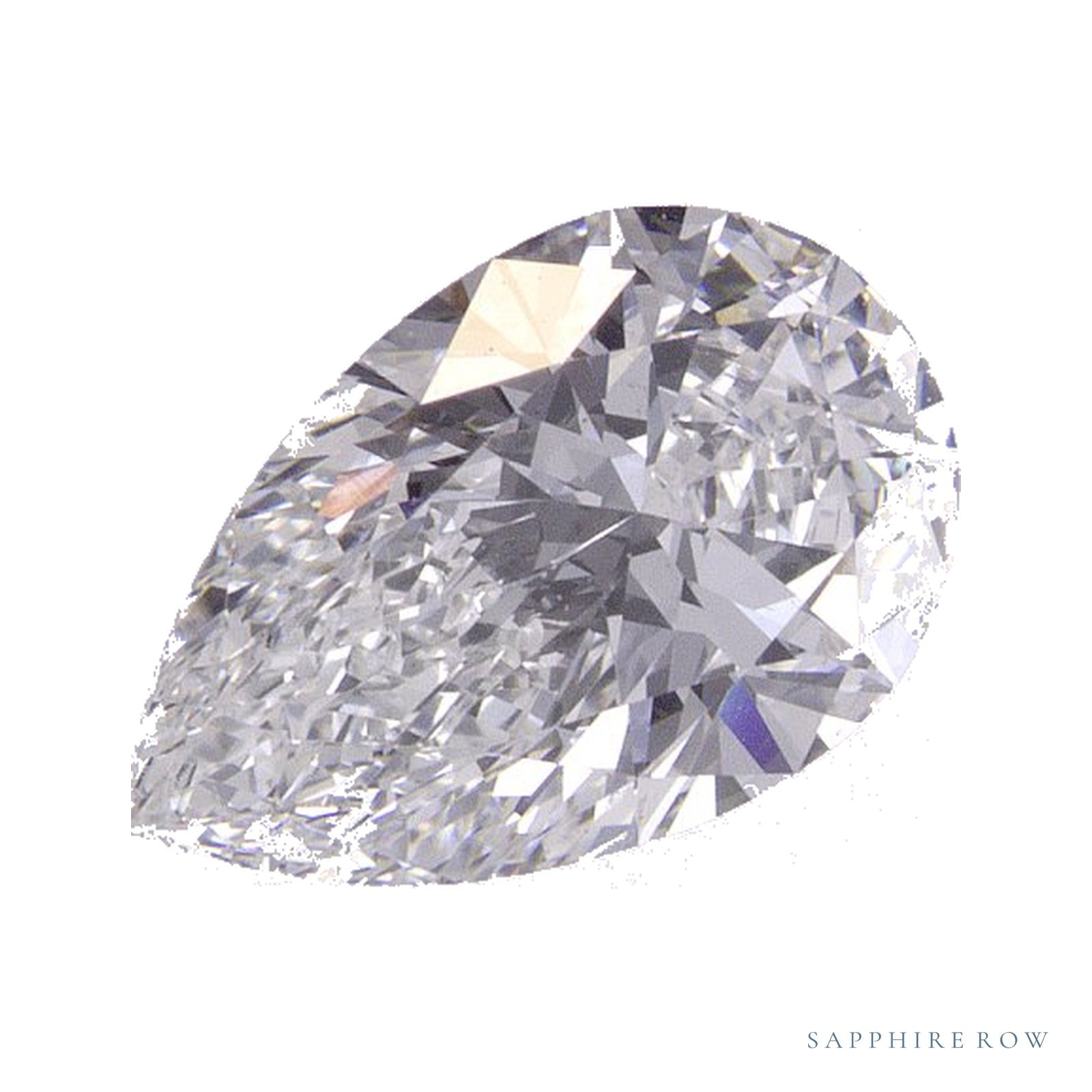 1.44 ct lab-grown diamond, pear cut | Sapphire Row · cut4