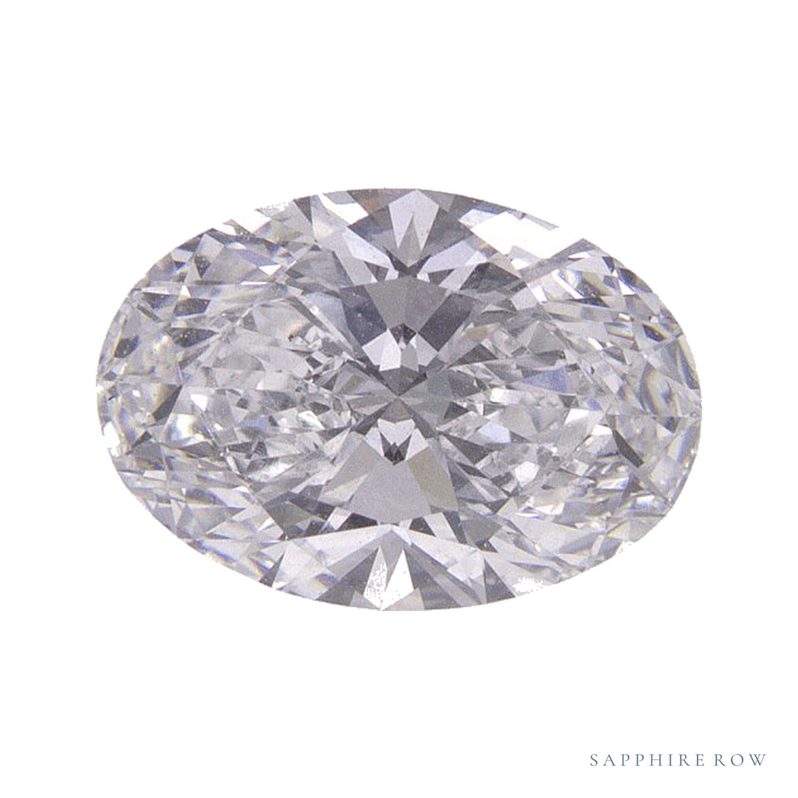 1.44 ct lab-grown diamond, oval cut | Sapphire Row · cut4
