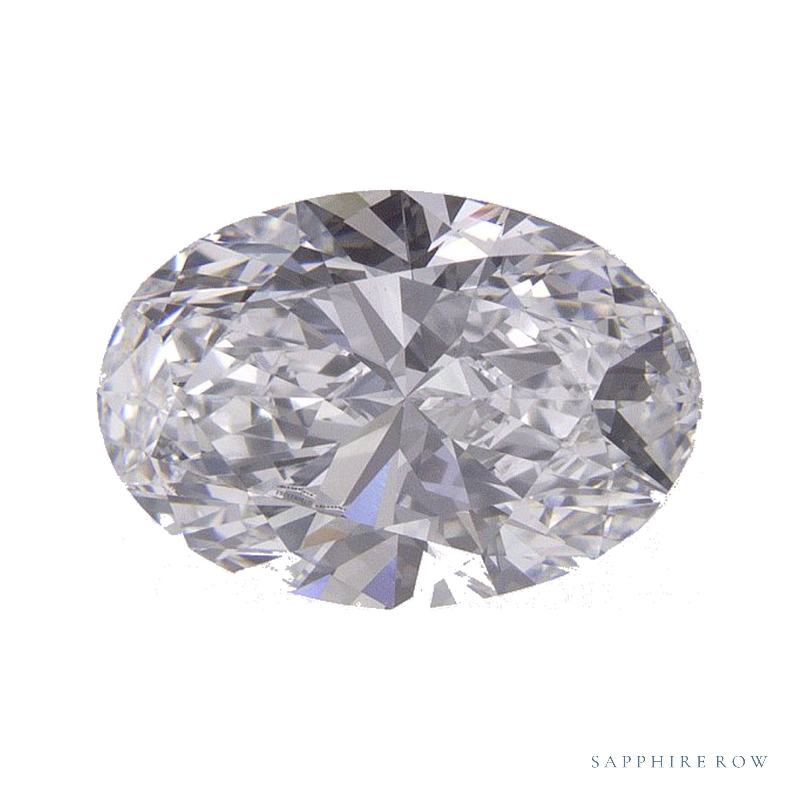 1.44 ct lab-grown diamond, oval cut | Sapphire Row · cut4