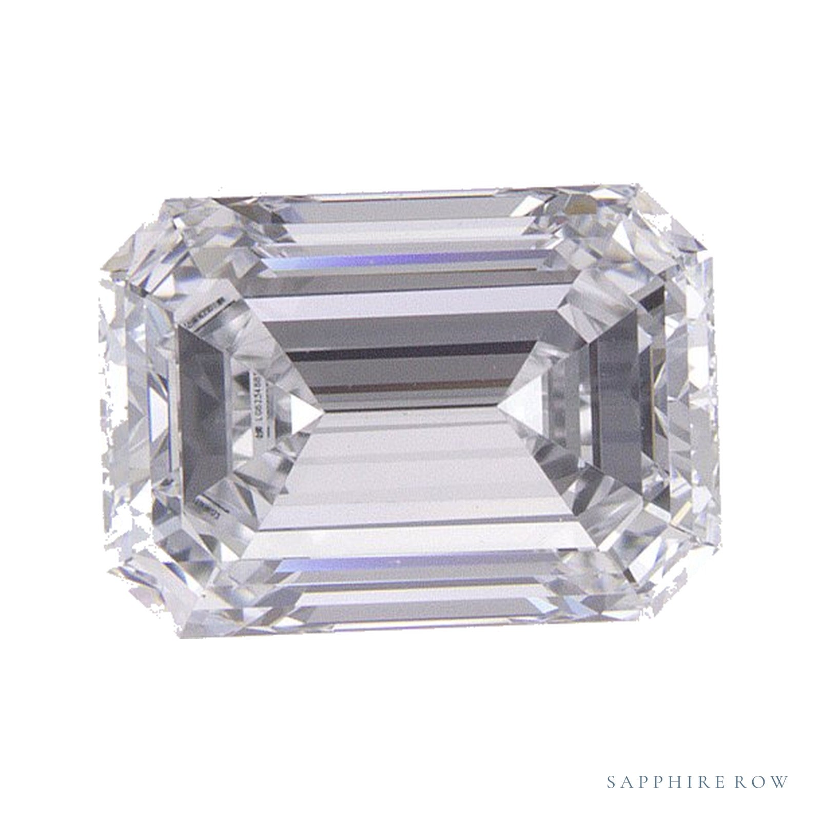 1.44 ct lab-grown diamond, emerald cut | Sapphire Row · cut4