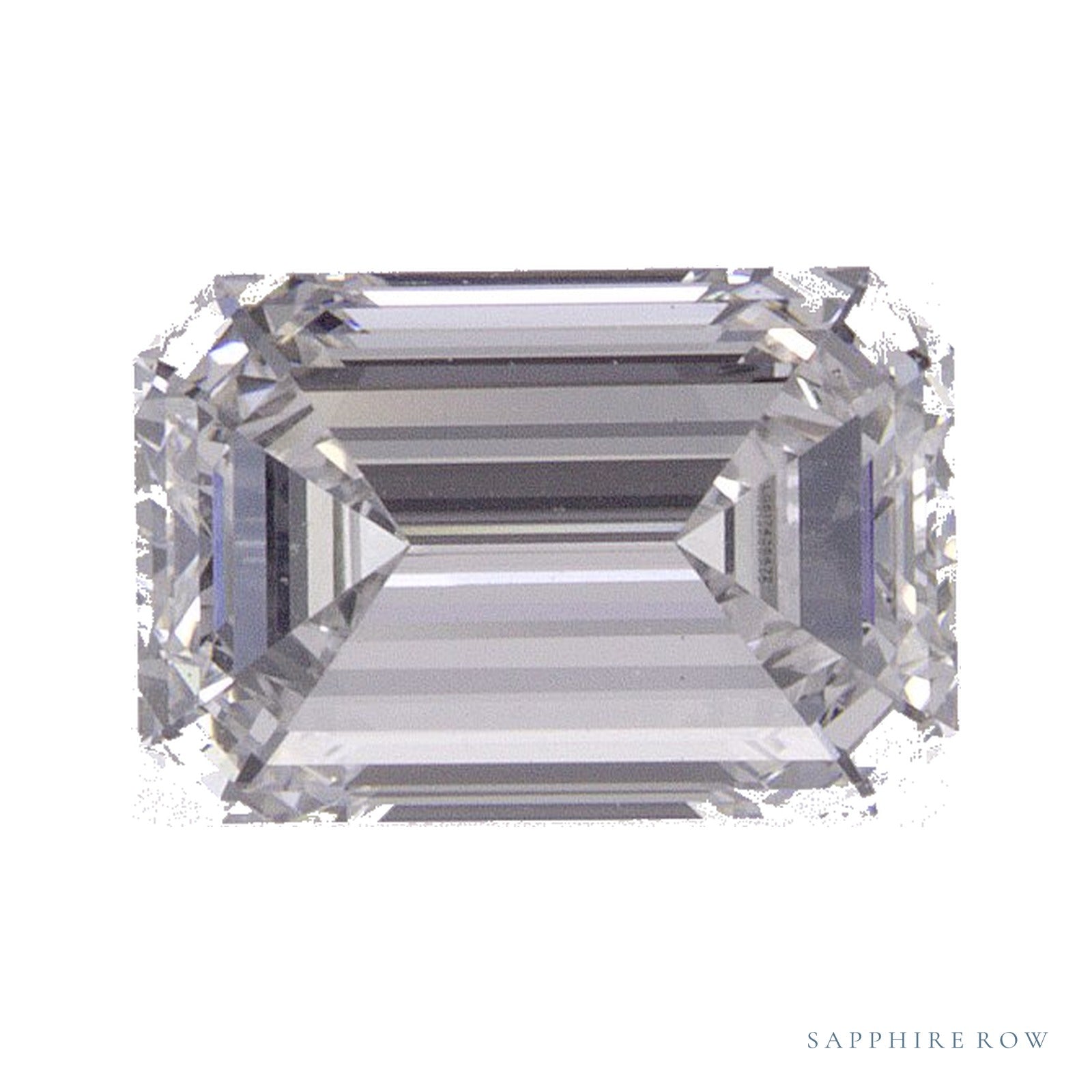 1.44 ct lab-grown diamond, emerald cut | Sapphire Row · cut4