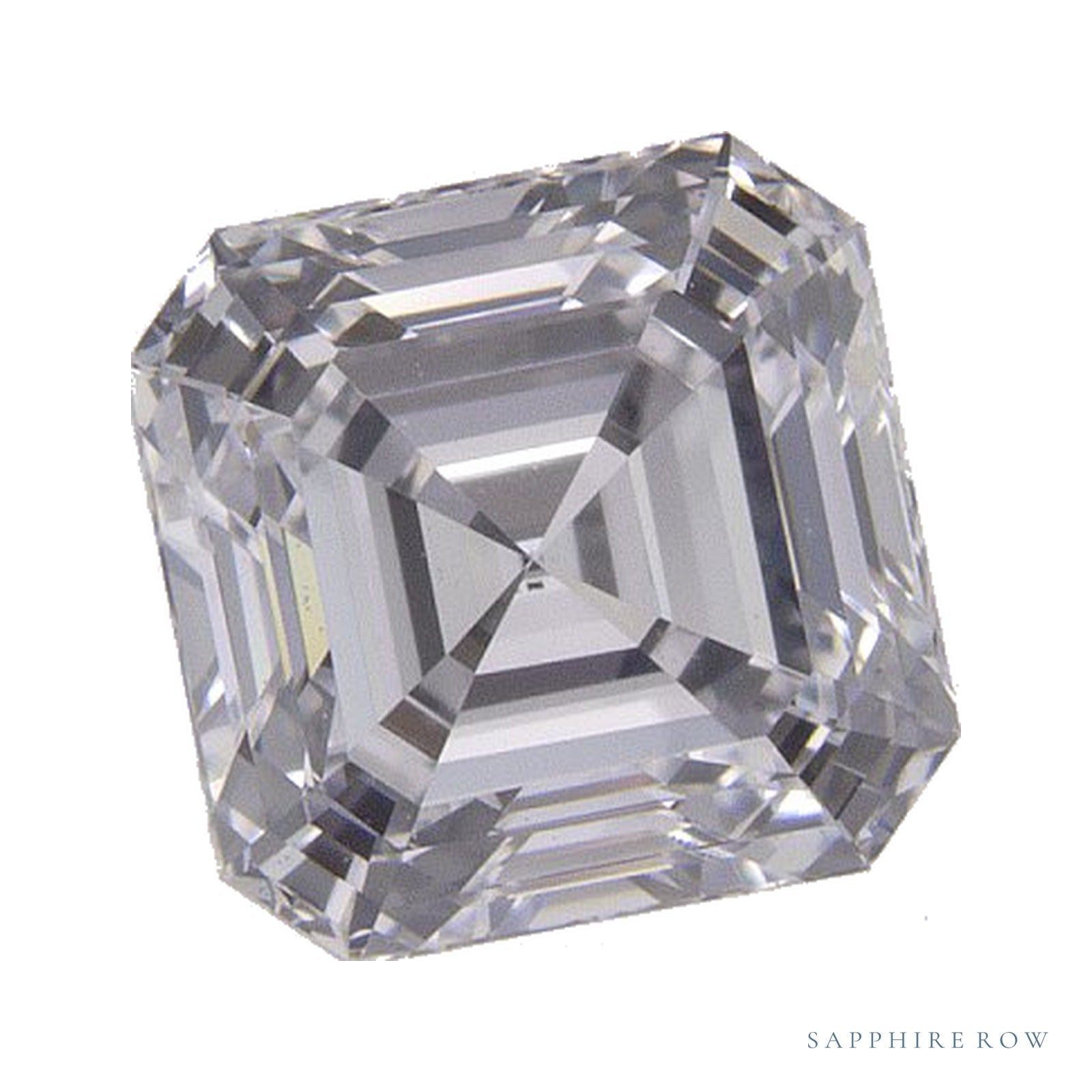 1.43 ct lab-grown diamond, asscher cut | Sapphire Row · cut4