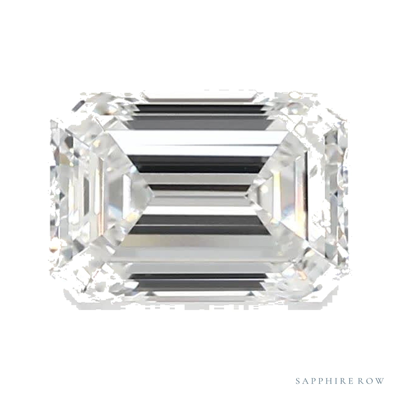 1.43 ct lab-grown diamond, emerald cut | Sapphire Row · cut4