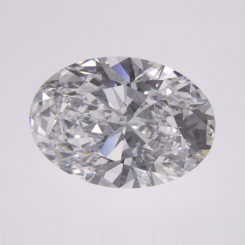 1.42 ct lab-grown diamond, oval cut | Sapphire Row · cut7