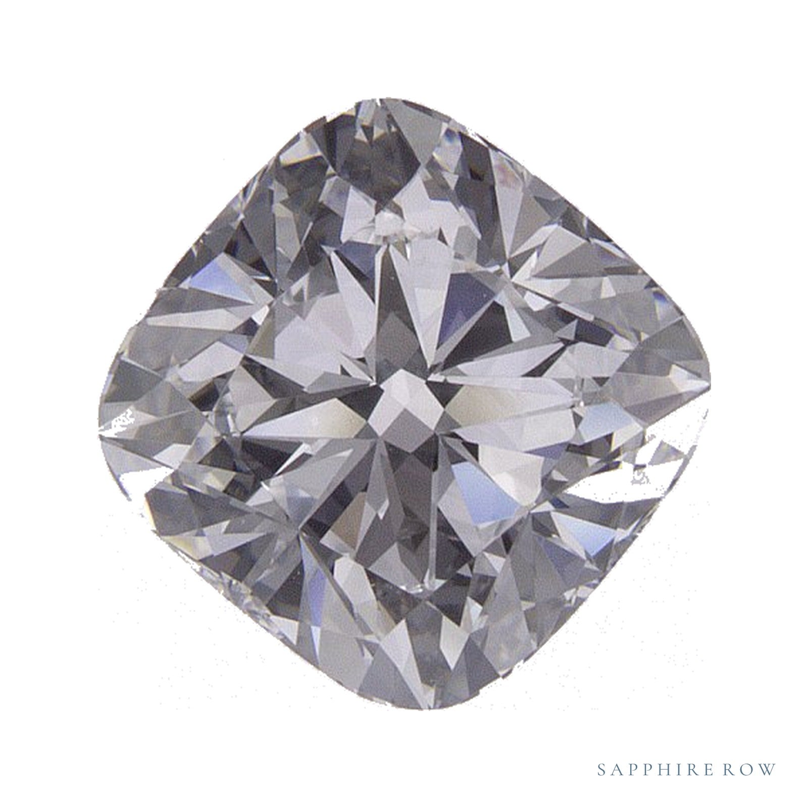 1.42 ct lab-grown diamond, cushion cut | Sapphire Row · cut4