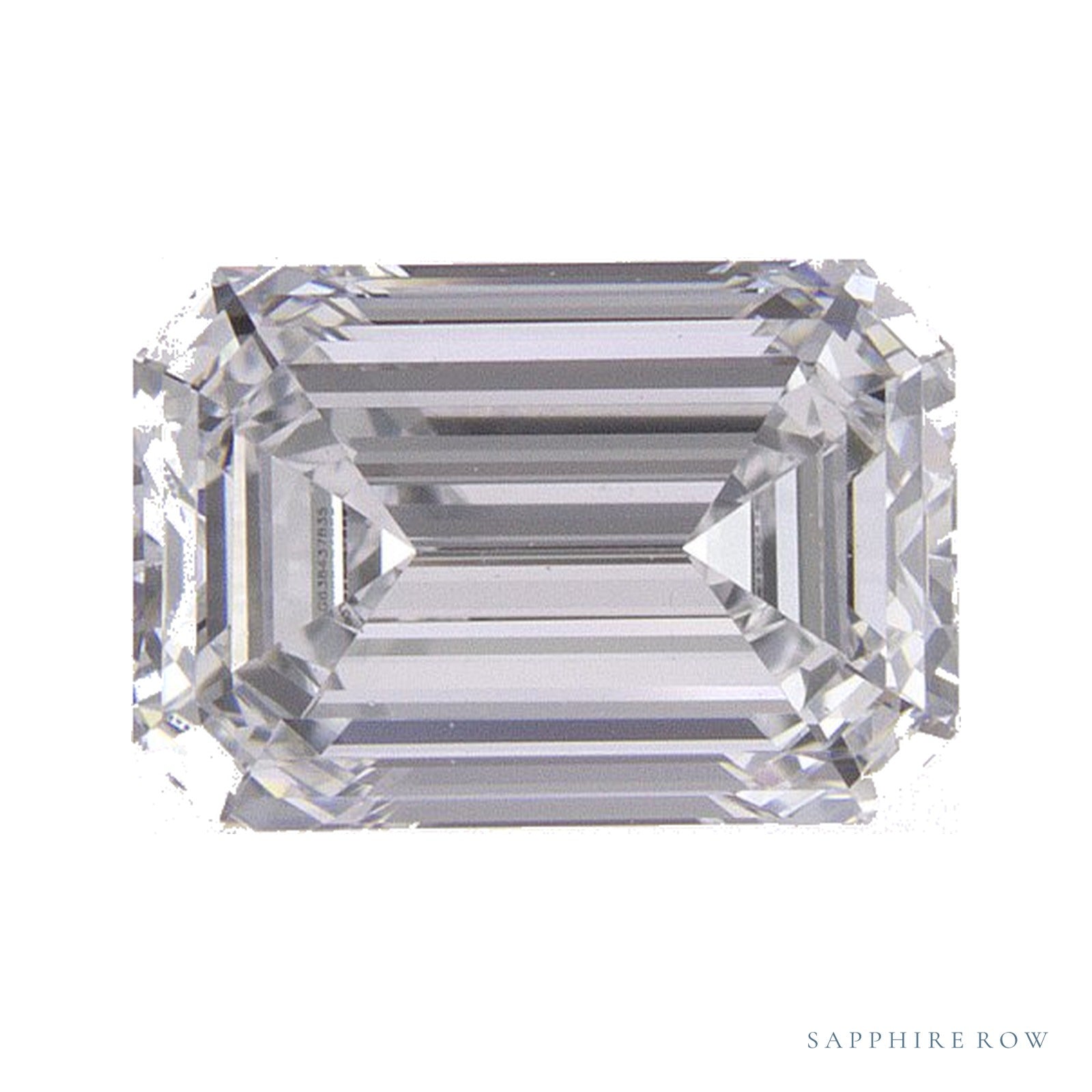 1.42 ct lab-grown diamond, emerald cut | Sapphire Row · cut4