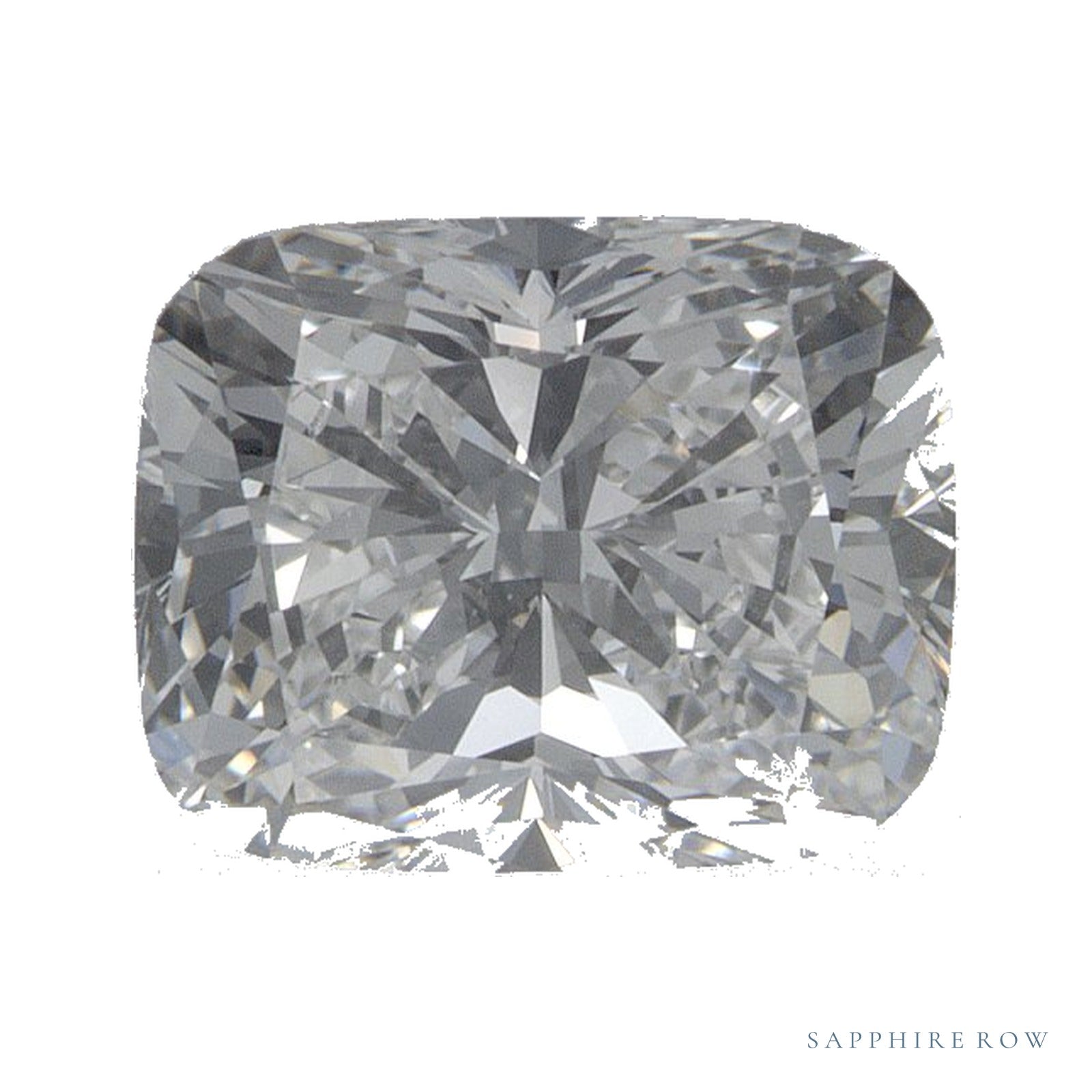 1.41 ct natural diamond, elongated cushion cut | Sapphire Row · cut4