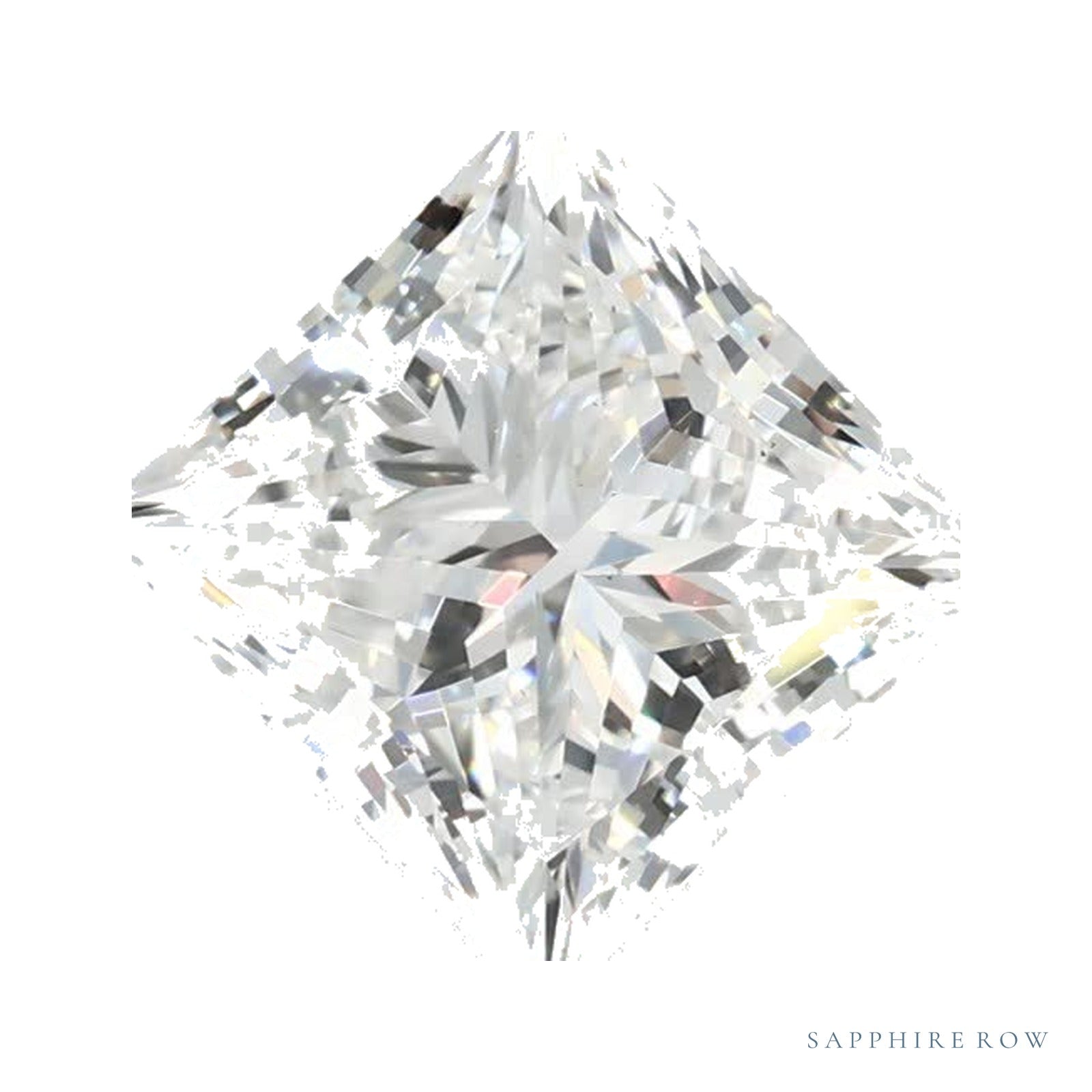 1.41 ct lab-grown diamond, square cut | Sapphire Row · cut4