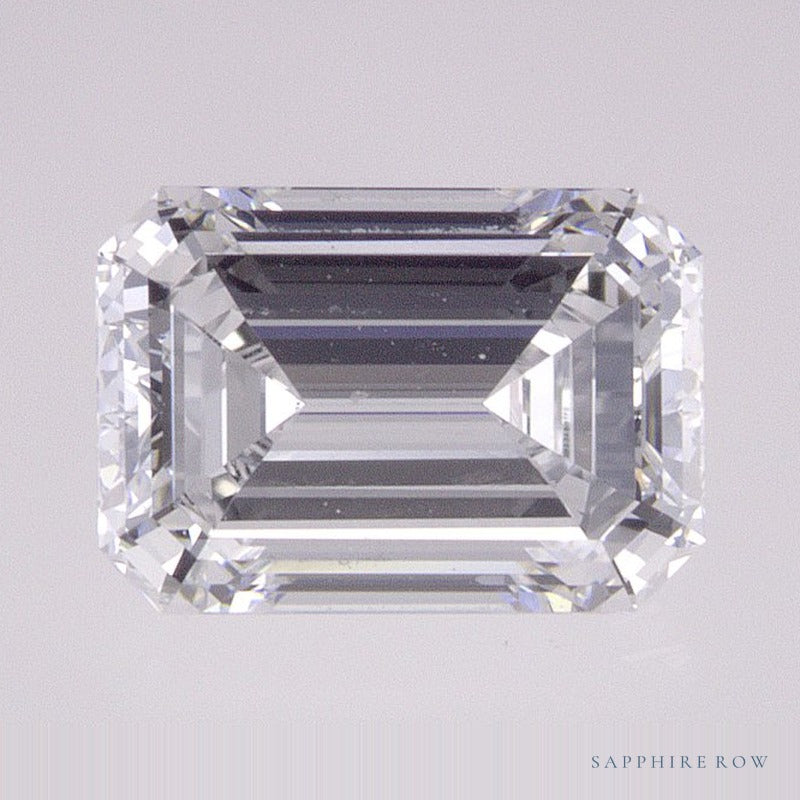 1.41 ct lab-grown diamond, emerald cut | Sapphire Row · cut6