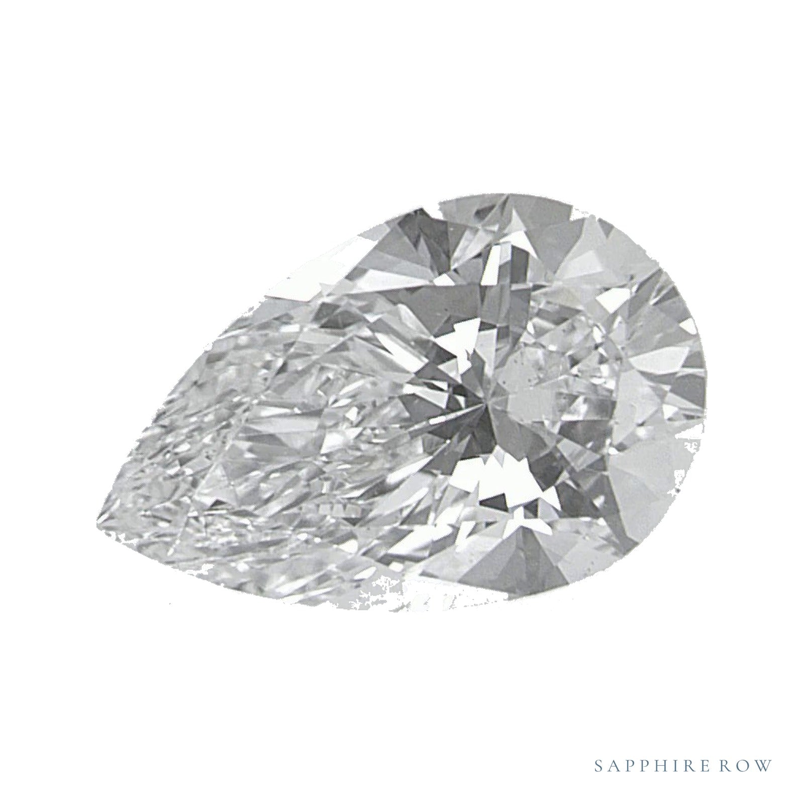 1.41 ct lab-grown diamond, pear cut | Sapphire Row · cut4