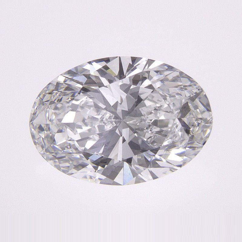 1.41 ct lab-grown diamond, oval cut | Sapphire Row · cut7