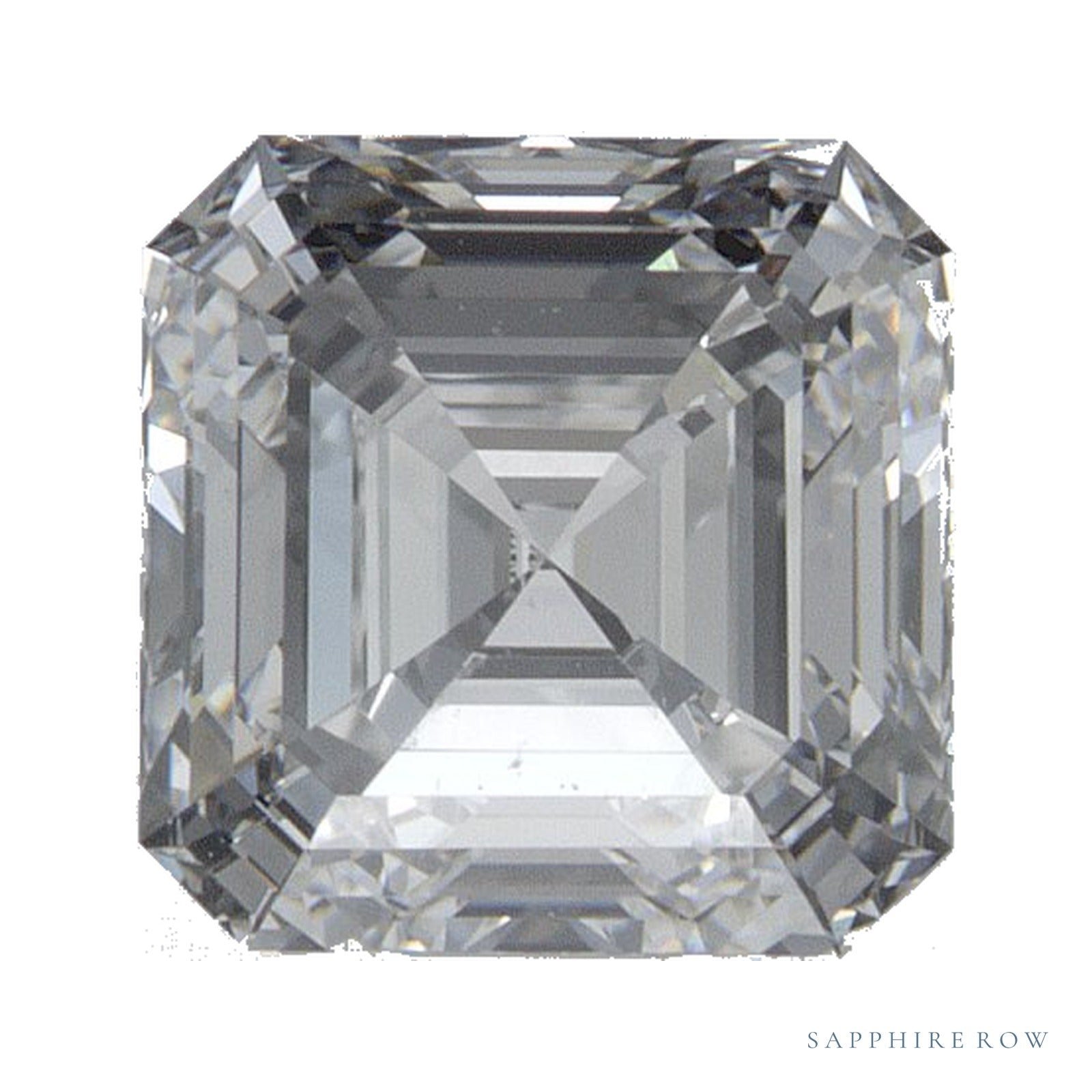 1.41 ct lab-grown diamond, asscher cut | Sapphire Row · cut4