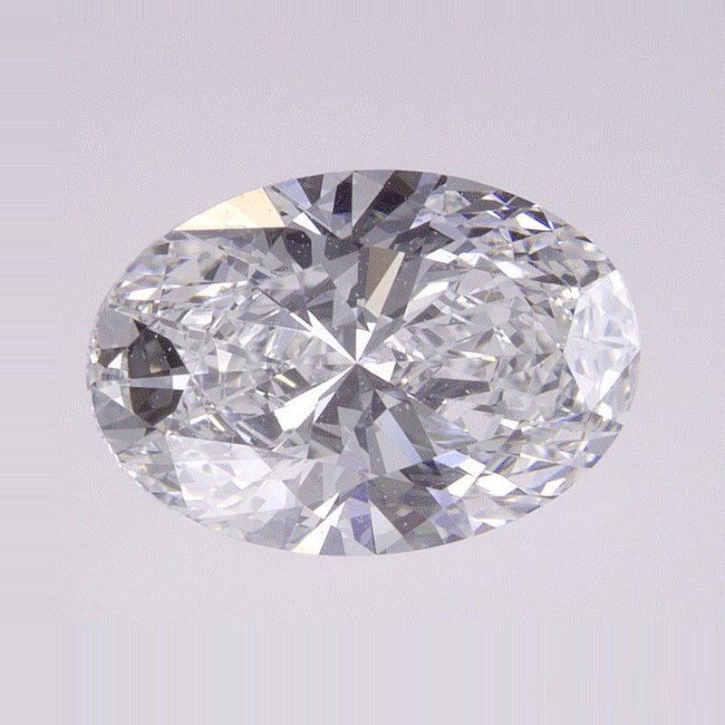 1.41 ct lab-grown diamond, oval cut | Sapphire Row · cut7