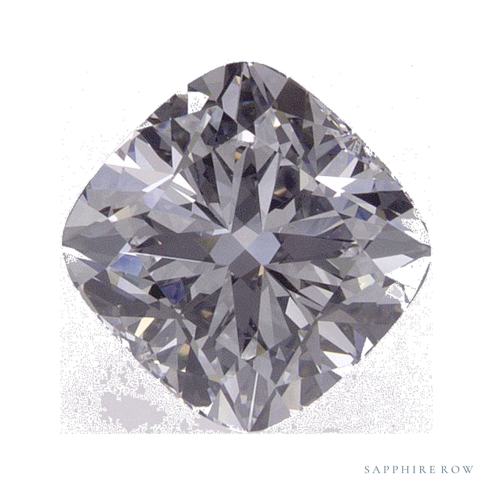 1.41 ct lab-grown diamond, cushion cut | Sapphire Row · cut4