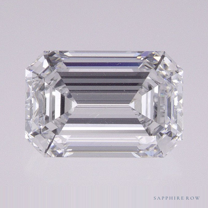 1.41 ct lab-grown diamond, emerald cut | Sapphire Row · cut6