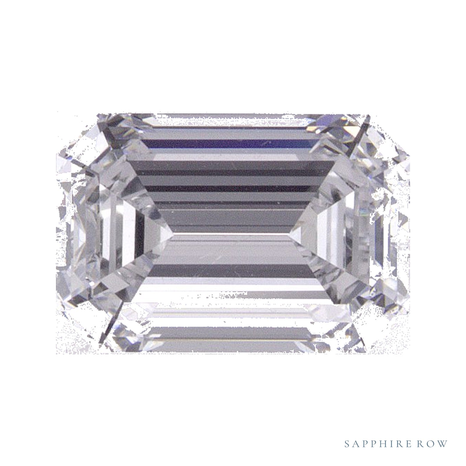 1.41 ct lab-grown diamond, emerald cut | Sapphire Row · cut4