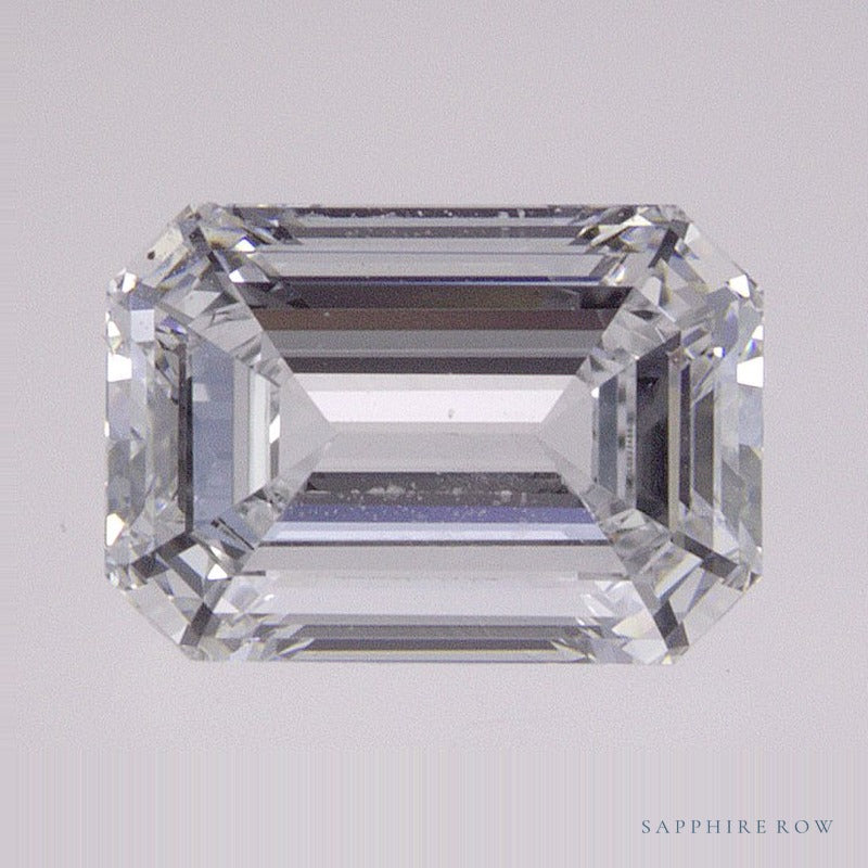 1.41 ct lab-grown diamond, emerald cut | Sapphire Row · cut6