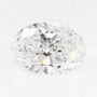 1.40 ct lab-grown diamond, oval cut | Sapphire Row · cut7