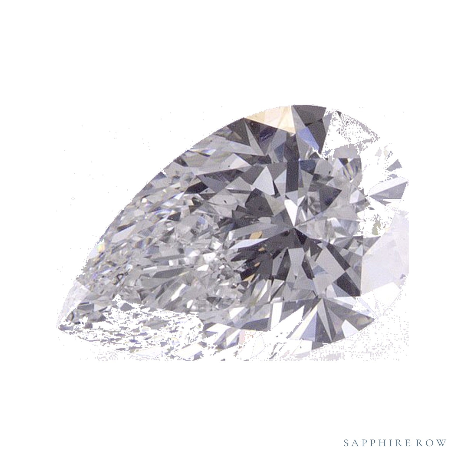 1.40 ct lab-grown diamond, pear cut | Sapphire Row · cut4