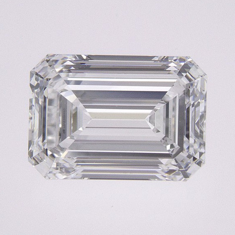 1.40 ct lab-grown diamond, emerald cut | Sapphire Row · cut7