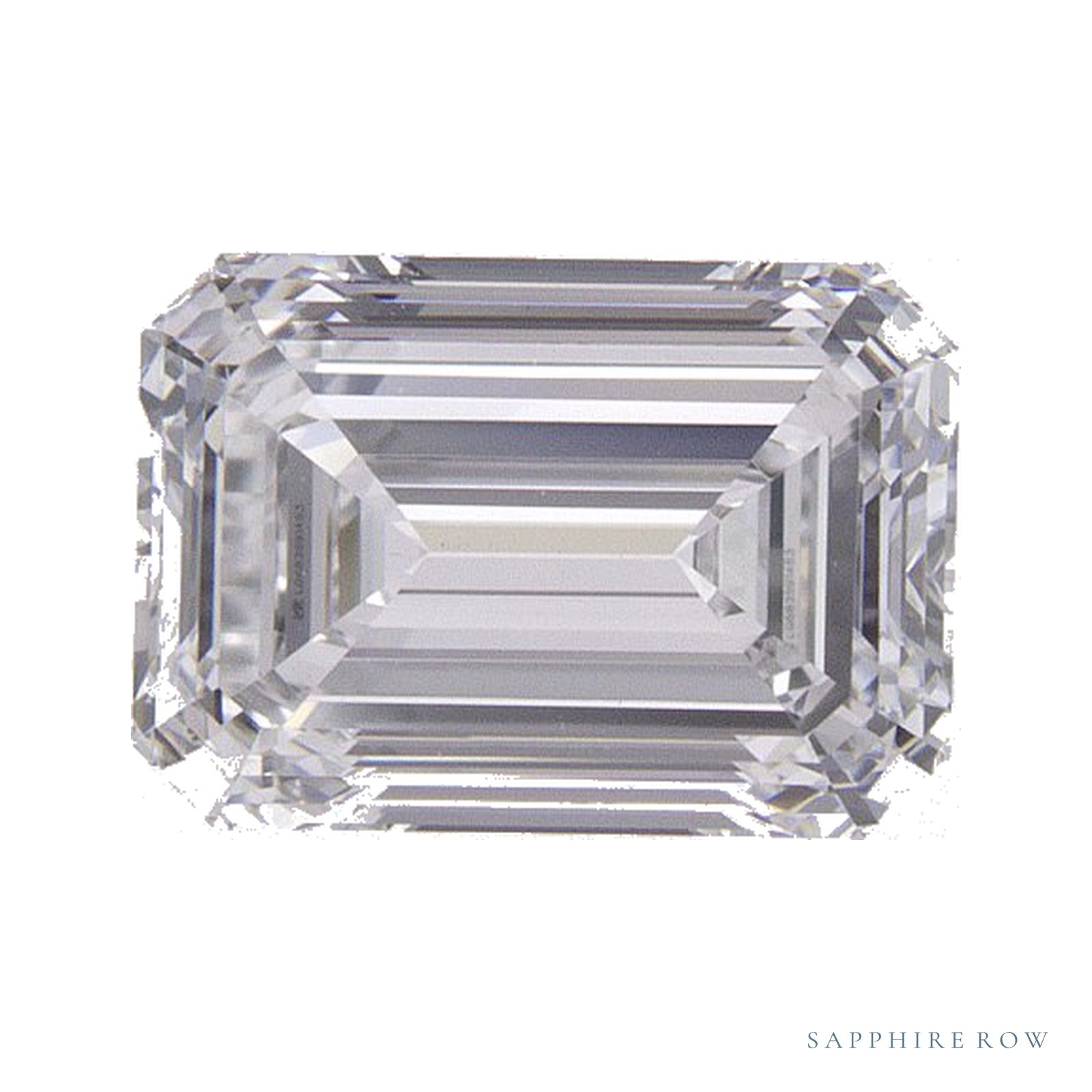 1.40 ct lab-grown diamond, emerald cut | Sapphire Row · cut4