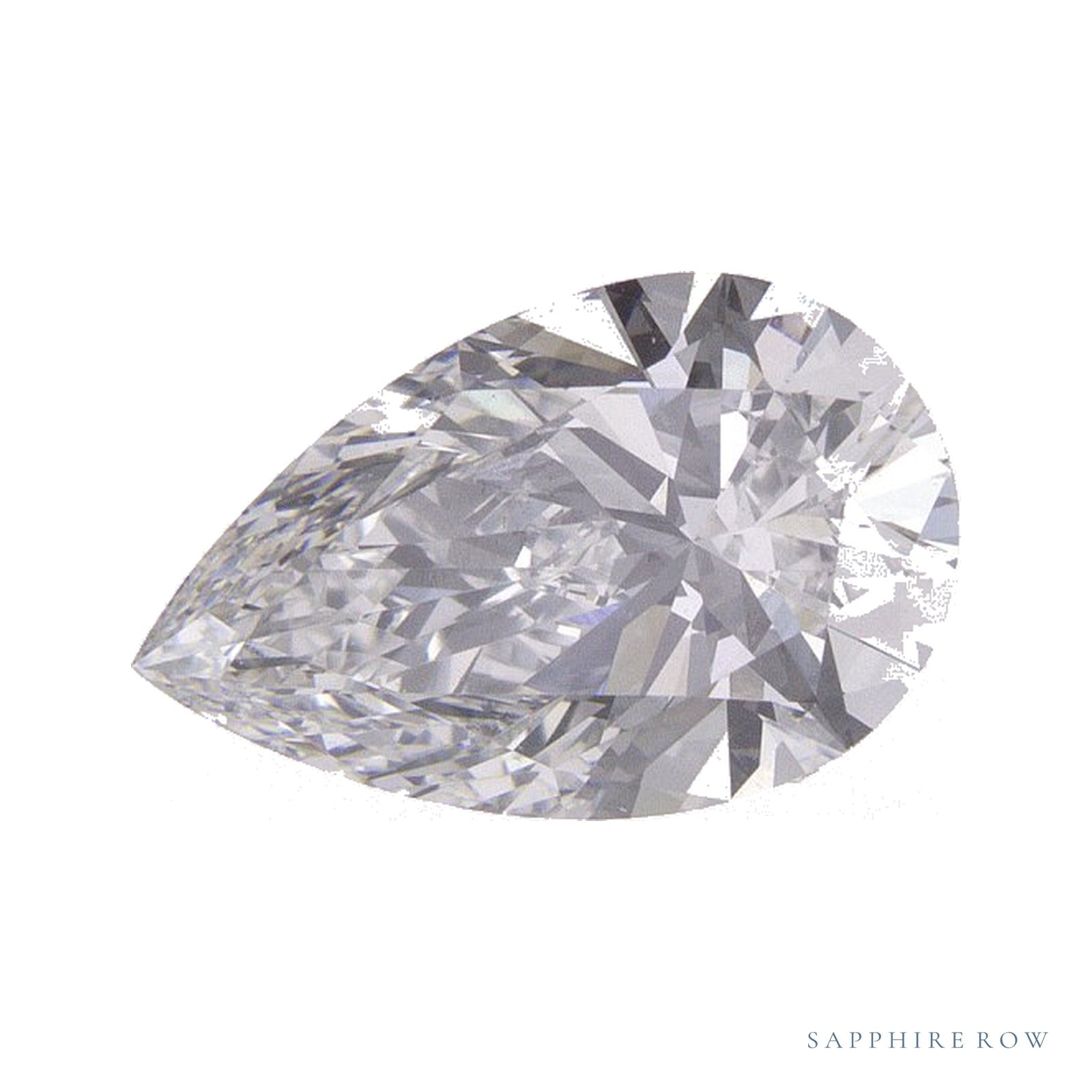 1.40 ct lab-grown diamond, pear cut | Sapphire Row · cut4