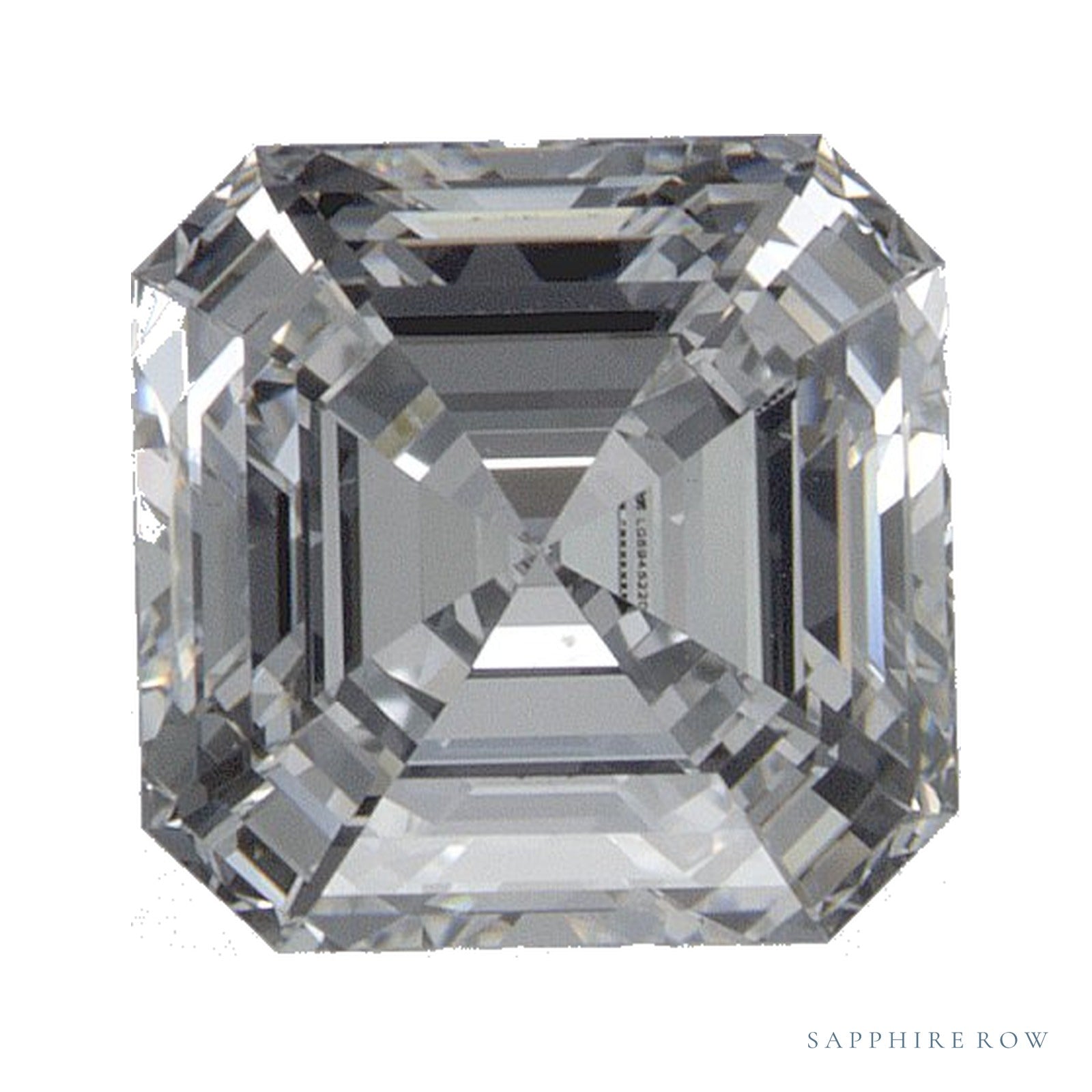 1.40 ct lab-grown diamond, asscher cut | Sapphire Row · cut4