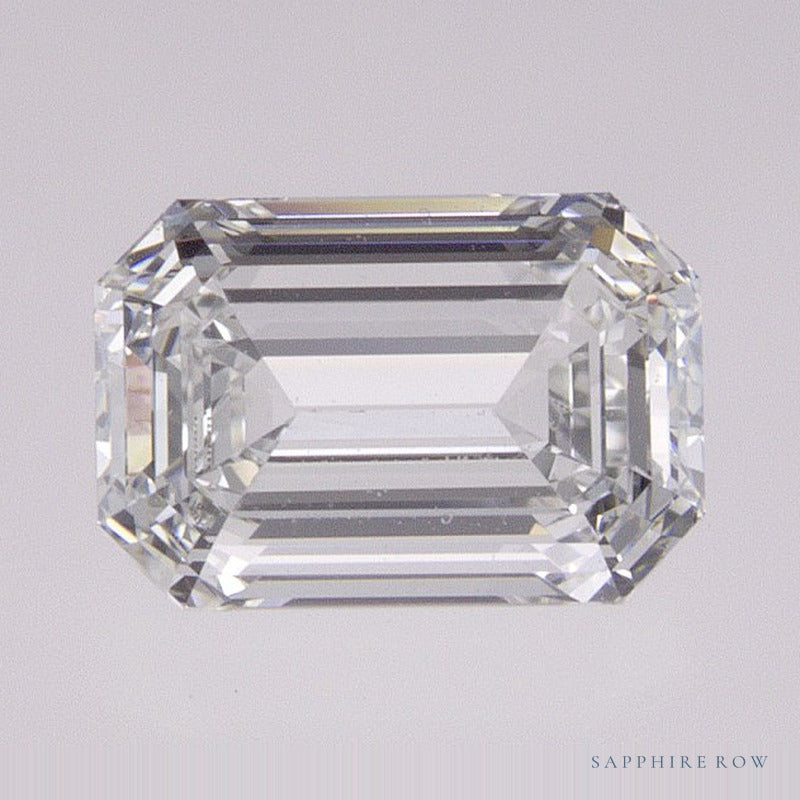 1.40 ct lab-grown diamond, emerald cut | Sapphire Row · cut6