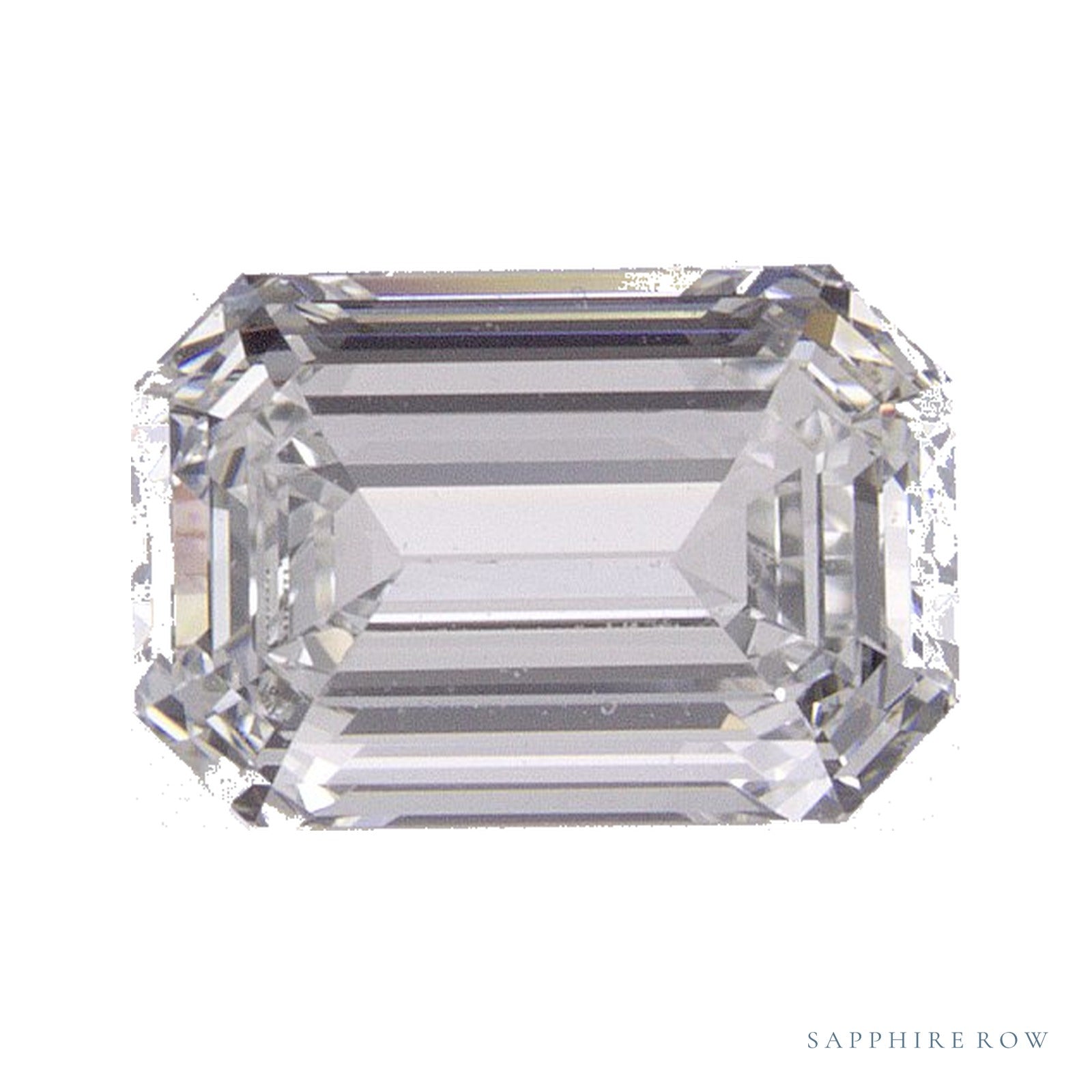 1.40 ct lab-grown diamond, emerald cut | Sapphire Row · cut4