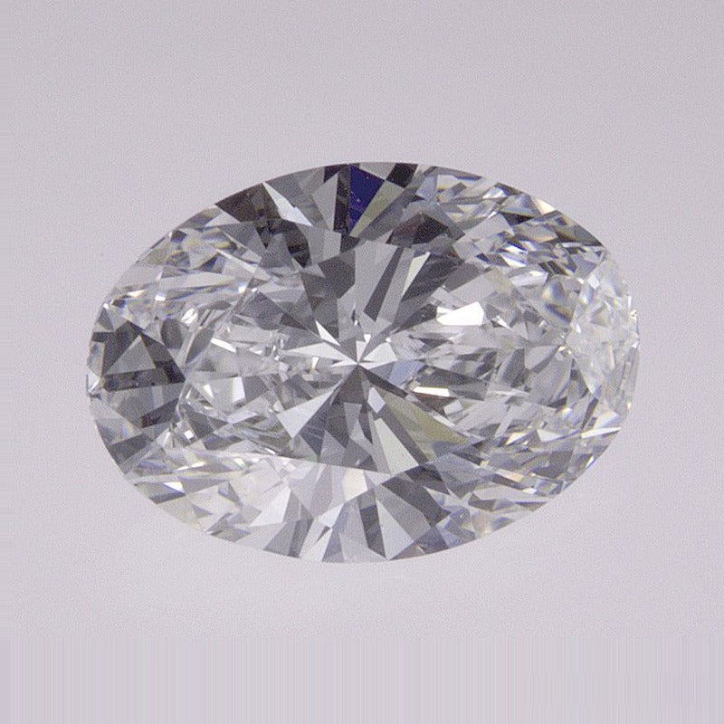 1.40 ct lab-grown diamond, oval cut | Sapphire Row · cut7