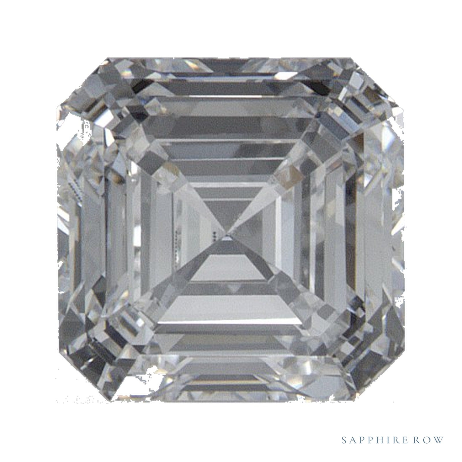 1.40 ct lab-grown diamond, asscher cut | Sapphire Row · cut4