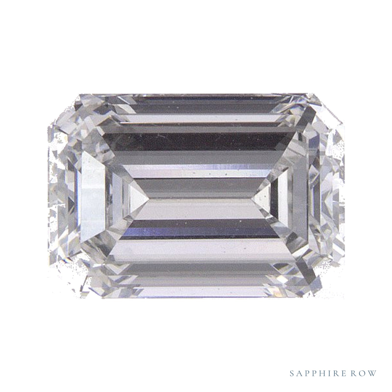 1.40 ct lab-grown diamond, emerald cut | Sapphire Row · cut4