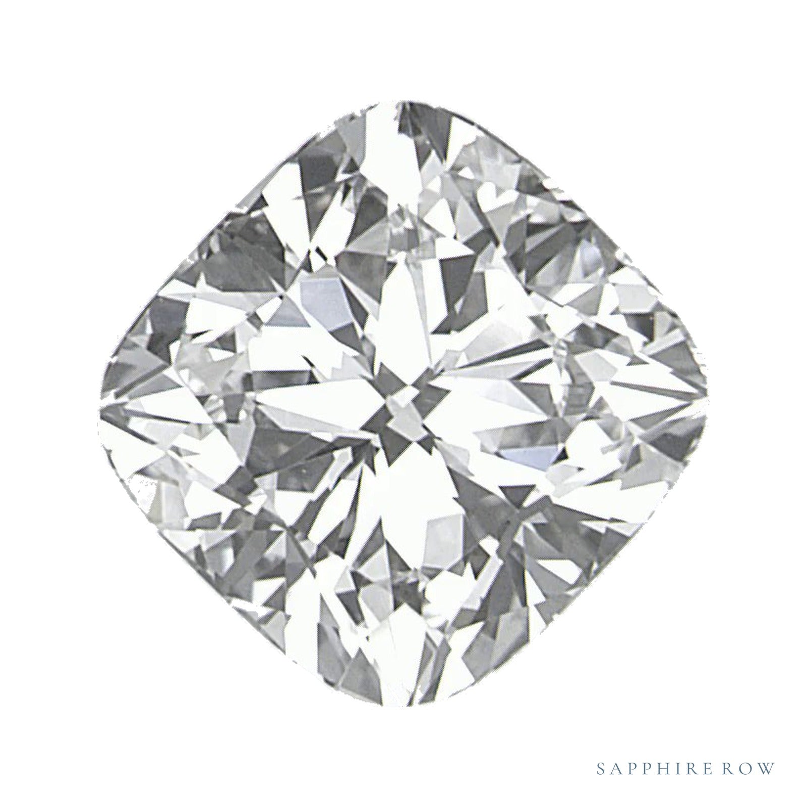 1.40 ct lab-grown diamond, cushion cut | Sapphire Row · cut4
