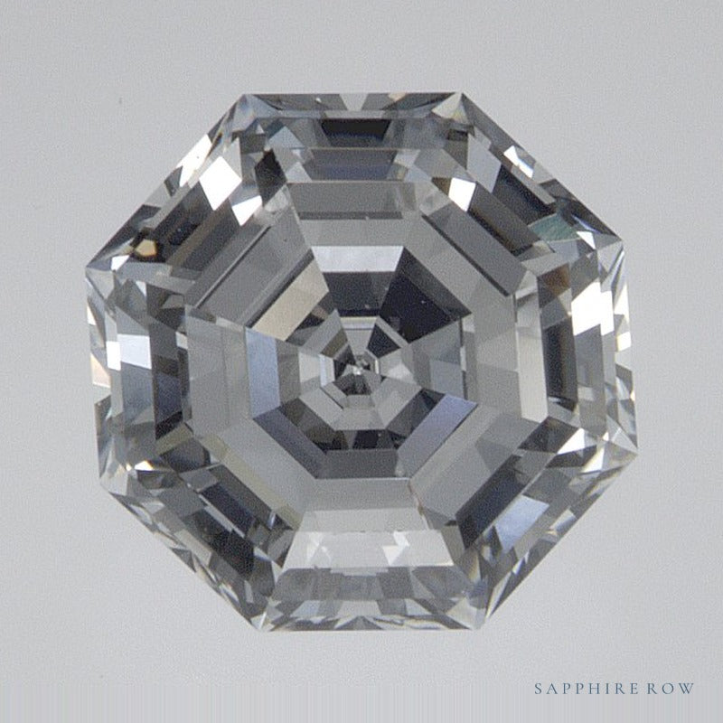 1.39 ct lab-grown diamond, octagon cut | Sapphire Row · cut7