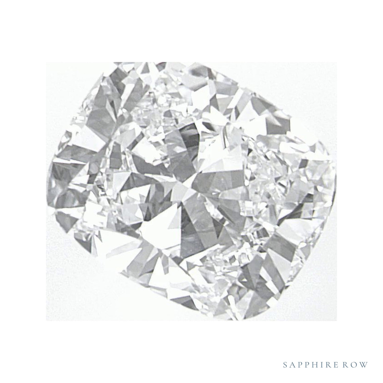 1.39 ct lab-grown diamond, elongated cushion cut | Sapphire Row · cut4