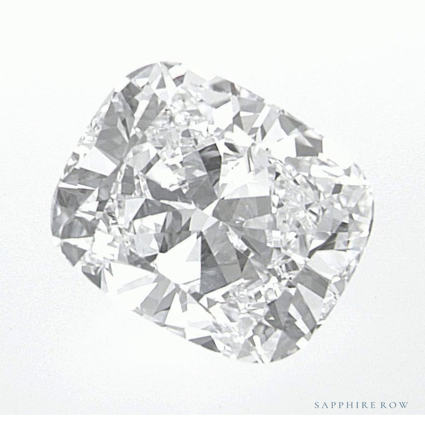 1.39 ct lab-grown diamond, elongated cushion cut | Sapphire Row · cut7