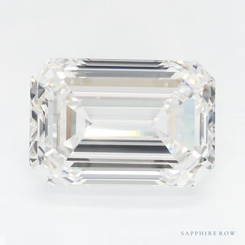 1.39 ct lab-grown diamond, emerald cut | Sapphire Row · cut7