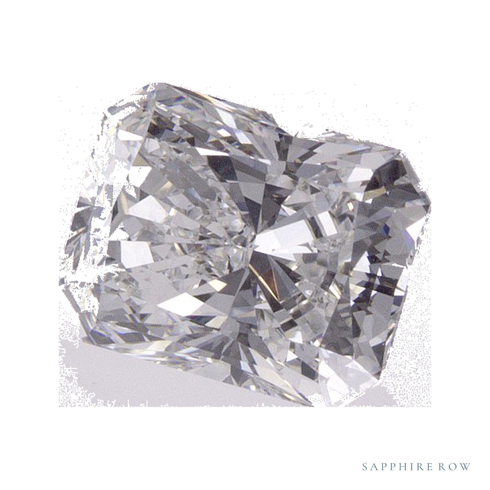 1.39 ct lab-grown diamond, radiant cut | Sapphire Row · cut4