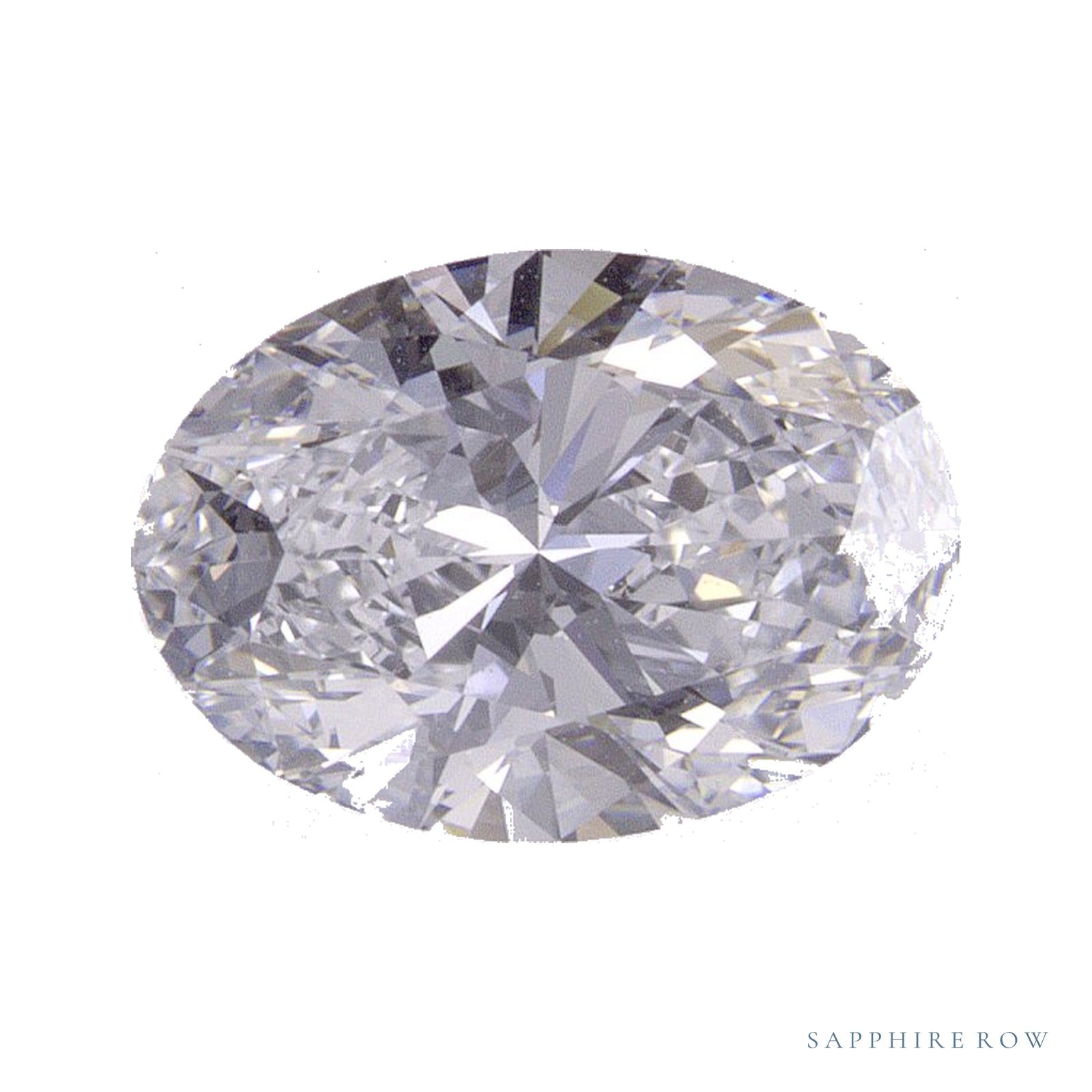 1.39 ct lab-grown diamond, oval cut | Sapphire Row · cut4