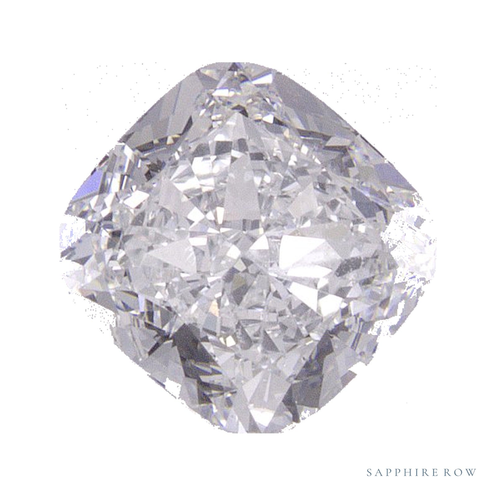 1.39 ct lab-grown diamond, cushion cut | Sapphire Row · cut4