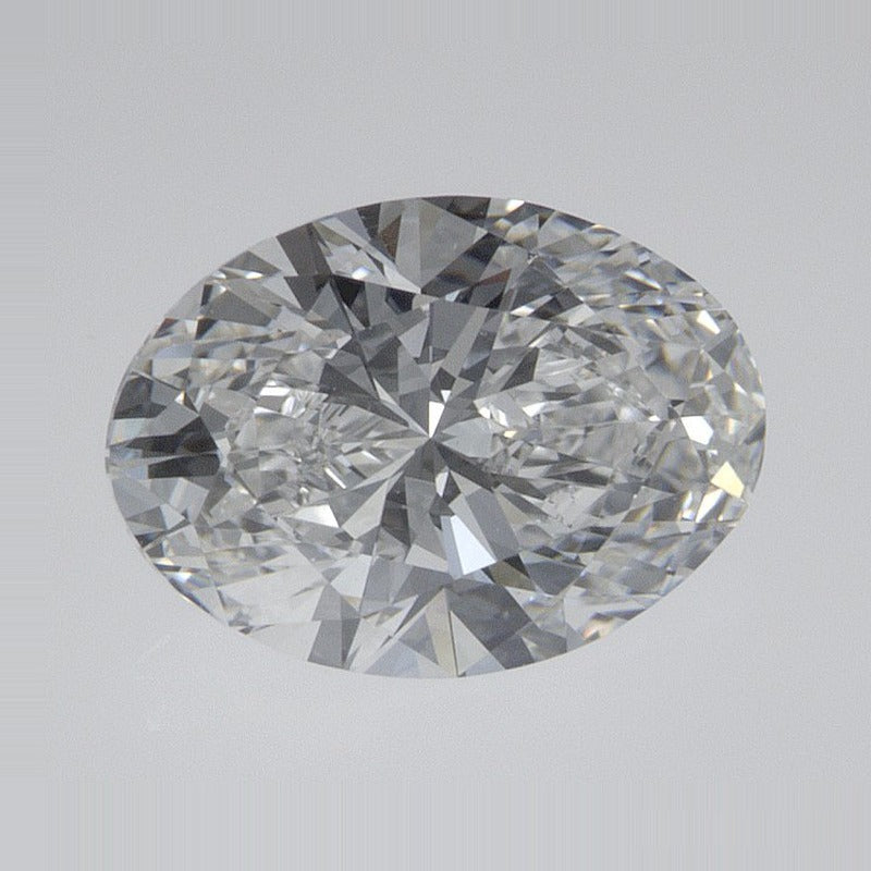 1.38 ct lab-grown diamond, oval cut | Sapphire Row · cut7
