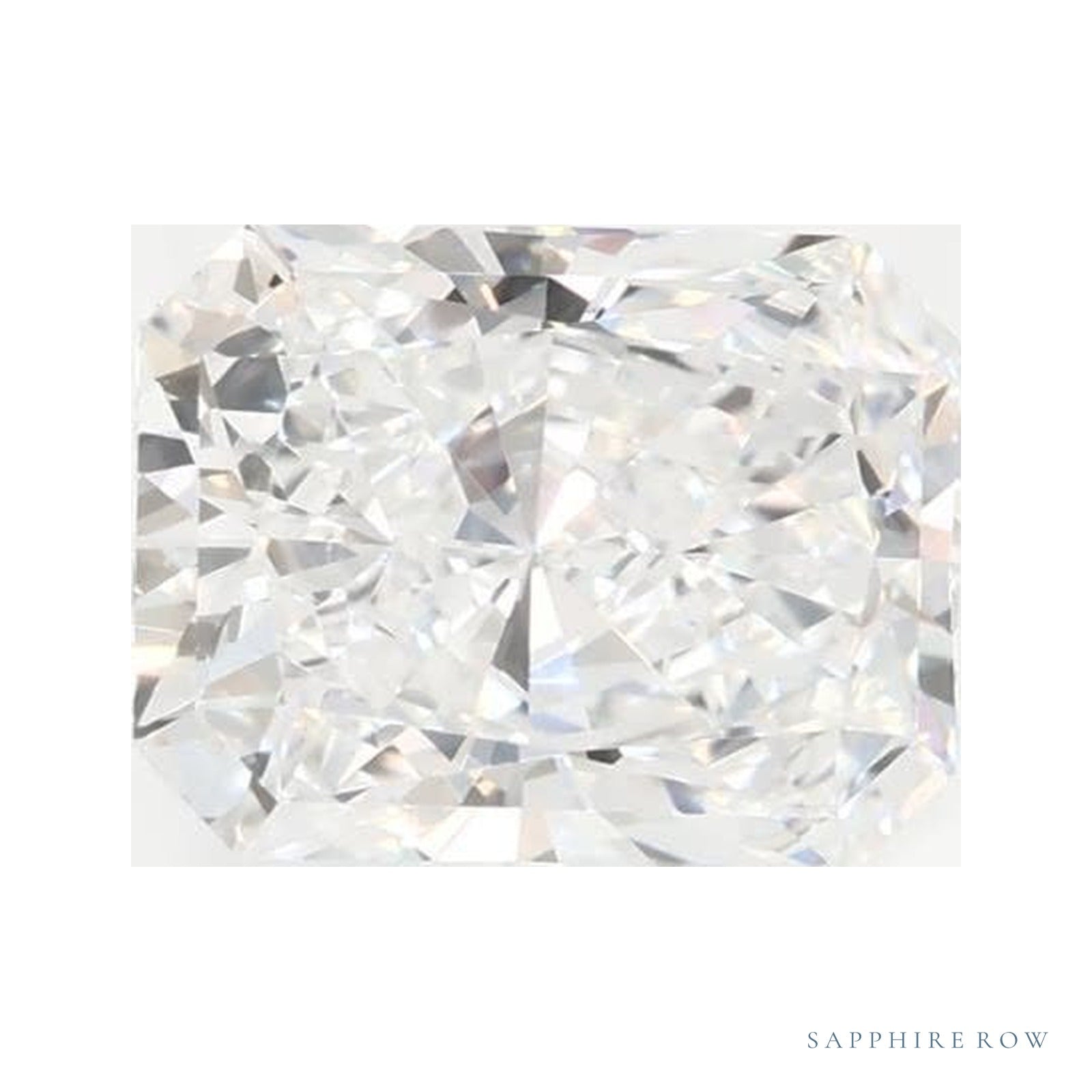 1.38 ct lab-grown diamond, radiant cut | Sapphire Row · cut4